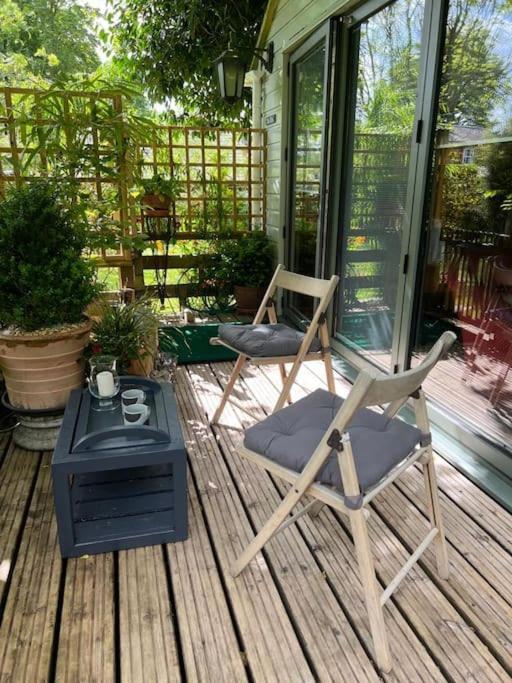 'The Den' Self Contained One Bedroom Annexe. Stockbridge  Eksteriør billede